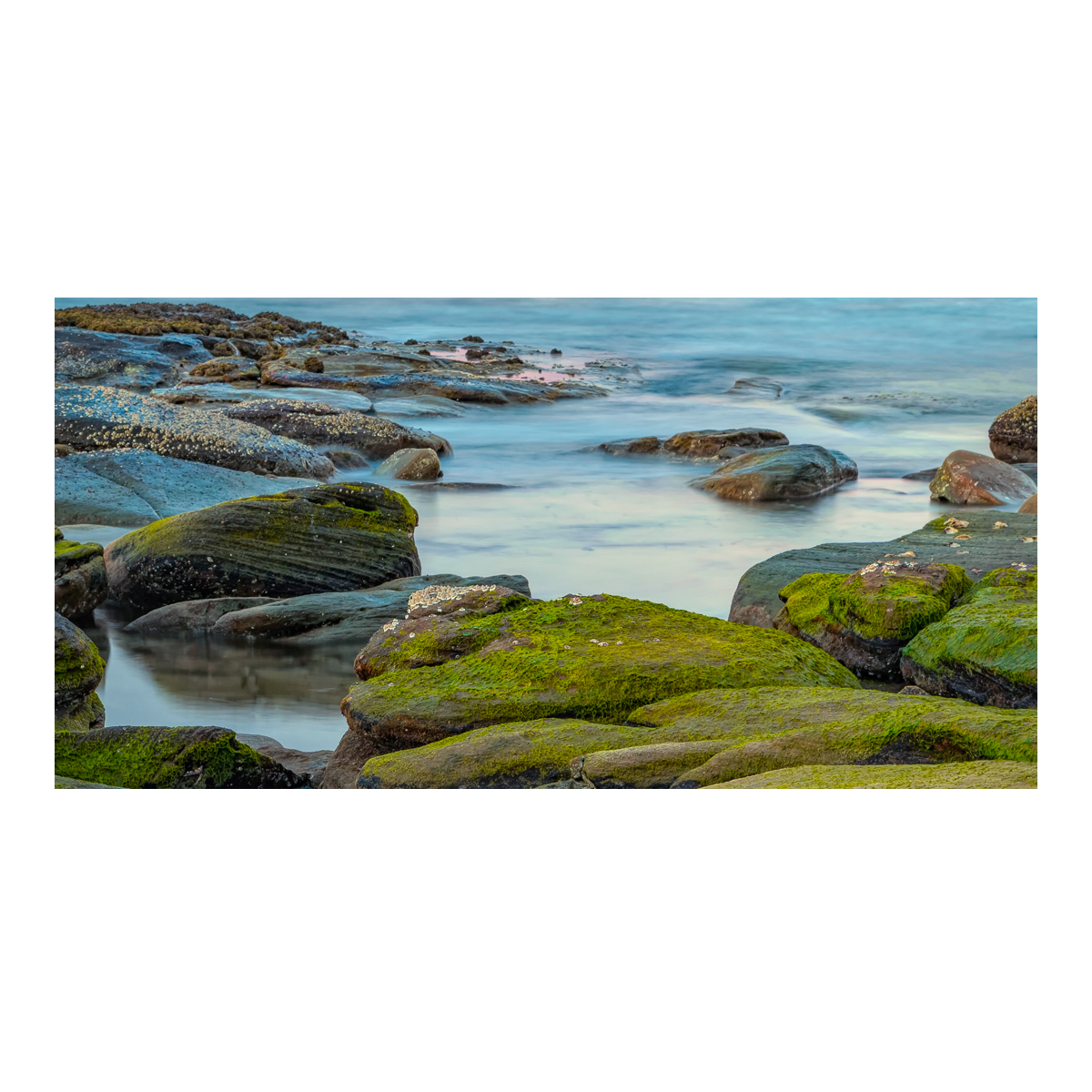 Green Rocks of Kings Beach