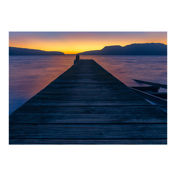 Sunrise at Lake Tarawera Jetty