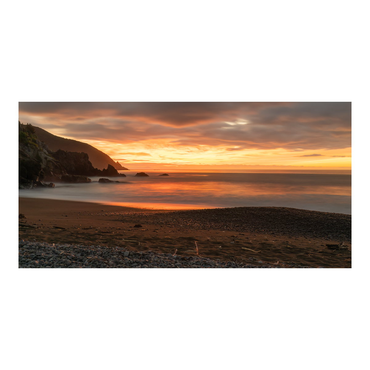 Sunrise at Rarangi Beach, Blenhiem