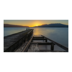 Sunrise at Lake Tarawera