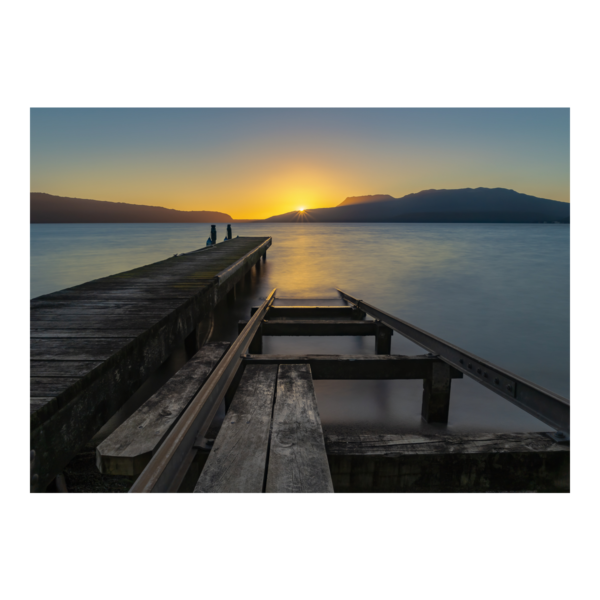 Sunrise at Lake Tarawera, Rotorua