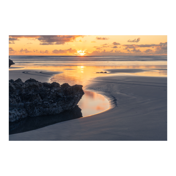 sunset beach port waikato