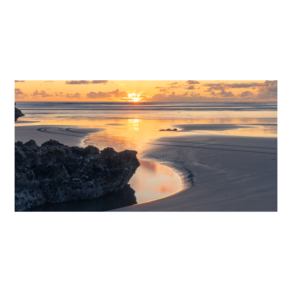 sunset beach port waikato