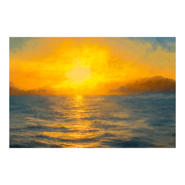 Sunrise on the Sea