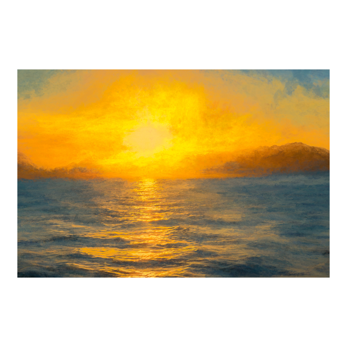 Sunrise on the Sea