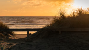 Winter Sunset at Foxton Beach